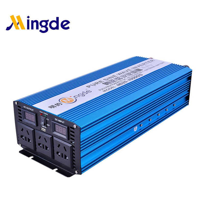 New Arrival Heavy Duty 5000W Pure Sine Wave Inverter peak 10000 watt DC 24V to 110V AC Off Grid for Home Power System MD2S-10000S