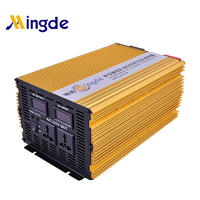 Mingde Power Inverter 5KW 5000 watts Modified Sine Wave, 3 AC Outlets converting DC 12V 24V to 110V 220V AC Off Grid MD-L10000