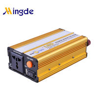 LED Power Inverter 500W Patented Design DC 12V 24V to 110V 220V AC for Emergency System MD-LED1200