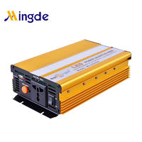 LED Power Inverter 1KW 1000 Watt Modified Sine Wave DC 12V 24Vto 110V 220V AC for Emergency System MD-LED2000